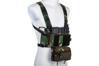 Specna Arms Tactical Adaptive V2 Woodland Chest Rig Vest
