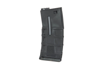 Mid-cap T-Tactical 120 ronde magazijn voor M4 / M16 replica's - zwart