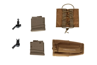 Replika karabinu Rapax XXI M.4 DMR - tan