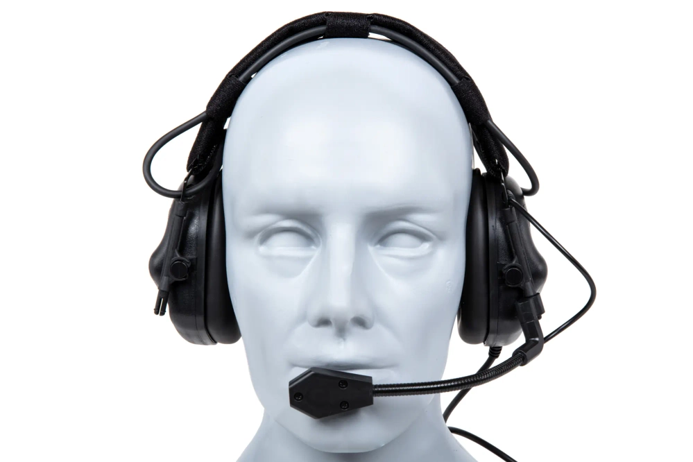 Auriculares Tactical Gen 5 Wosport HD-19 Negro