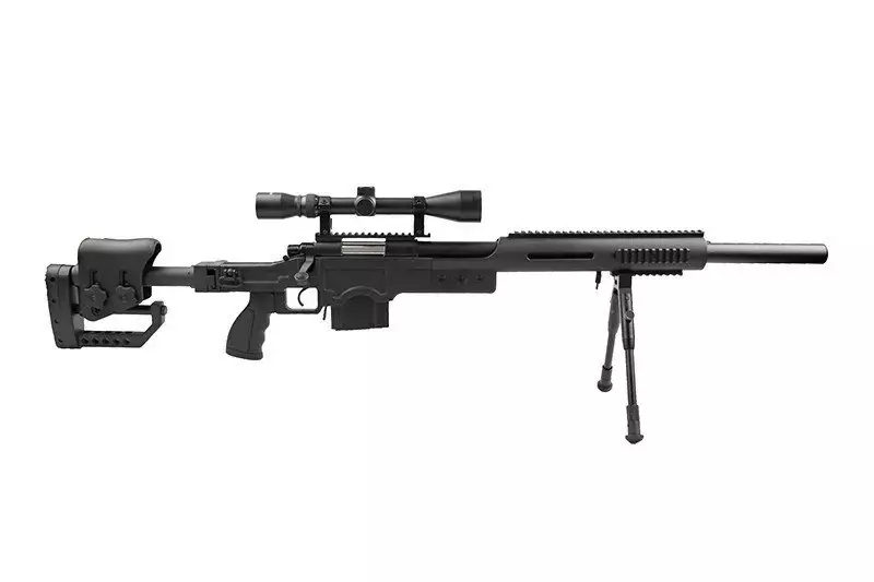 Francotirador de airsoft MB4410D - con mira y bípode