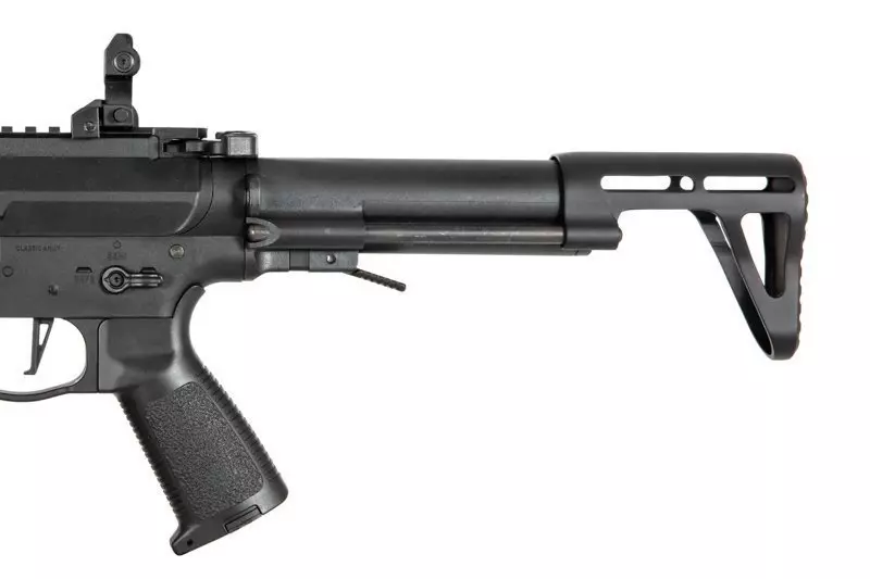 PX9 replica machinepistool (+ DRUM magazijn) - zwart