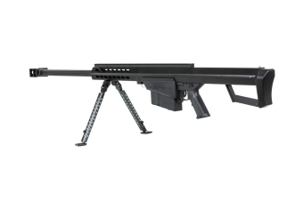 Sneeuwwolf x BARRETT M82A1 ASG scherpschuttersgeweer met tweepoot