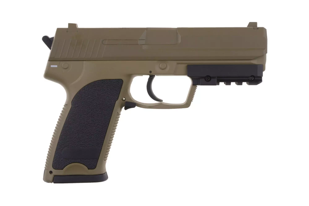 Replika pistole CM125 - hnědá (bez baterie)
