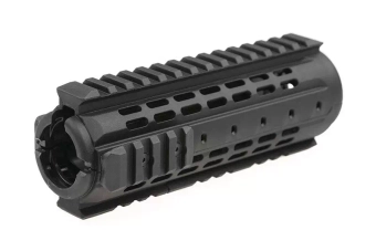 Conjunto de carril RIS IMI-ZPG06 MRS-C Guardamanos modular - Negro
