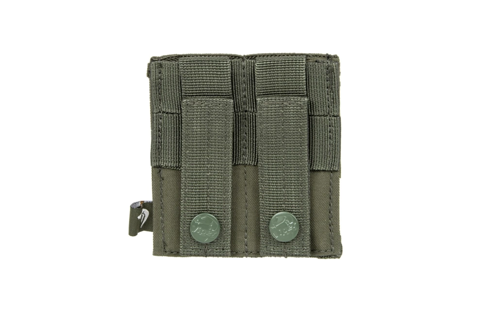 Étui double pour chargeur de pistolet - vert olive