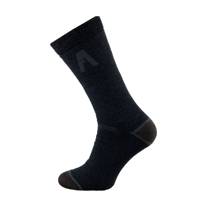 Chaussettes en mérinos Alpinus Nuuk 35-38 Noir