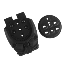 Adaptateur d'holster tactique universel à 360 degrés Wosport GB-ACC-21 Noir
