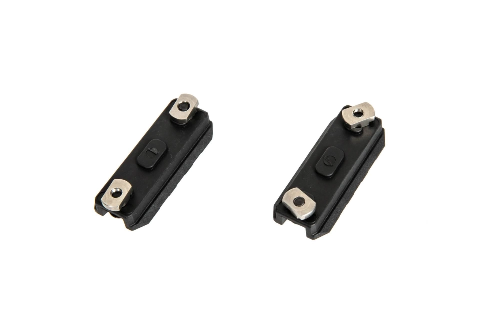 Polymer lišta M-LOK 2 (2 kusy) - černá"