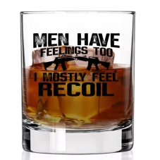 Szklanka do Whisky - MEN HAVE FEELINGS
