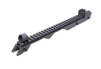 Raíl RIS superior de 22 mm para armas de airsoft de tipo G36