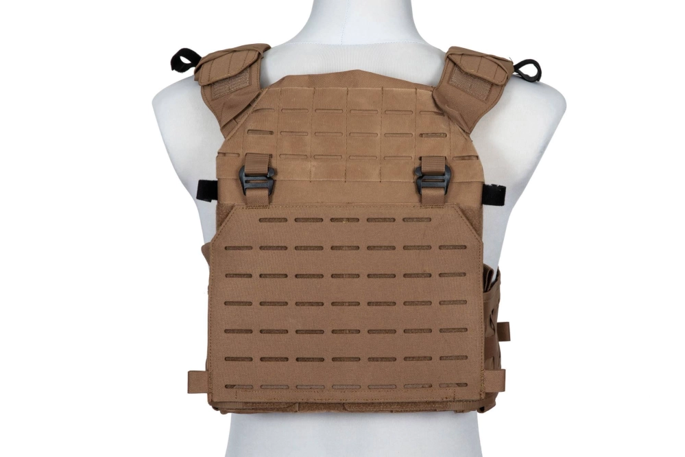 Advanced Laser-Cut Tactical Vest - Tan