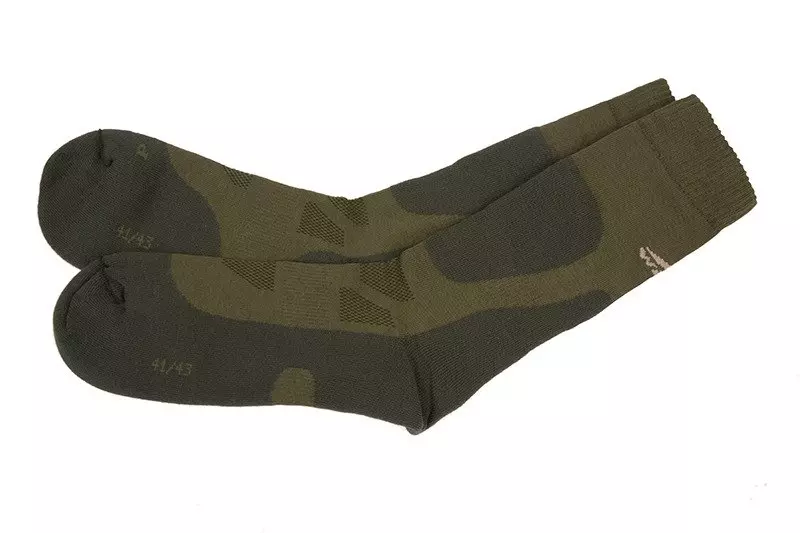 Chaussettes de trekking multi-saisons (41-43) - vert olive