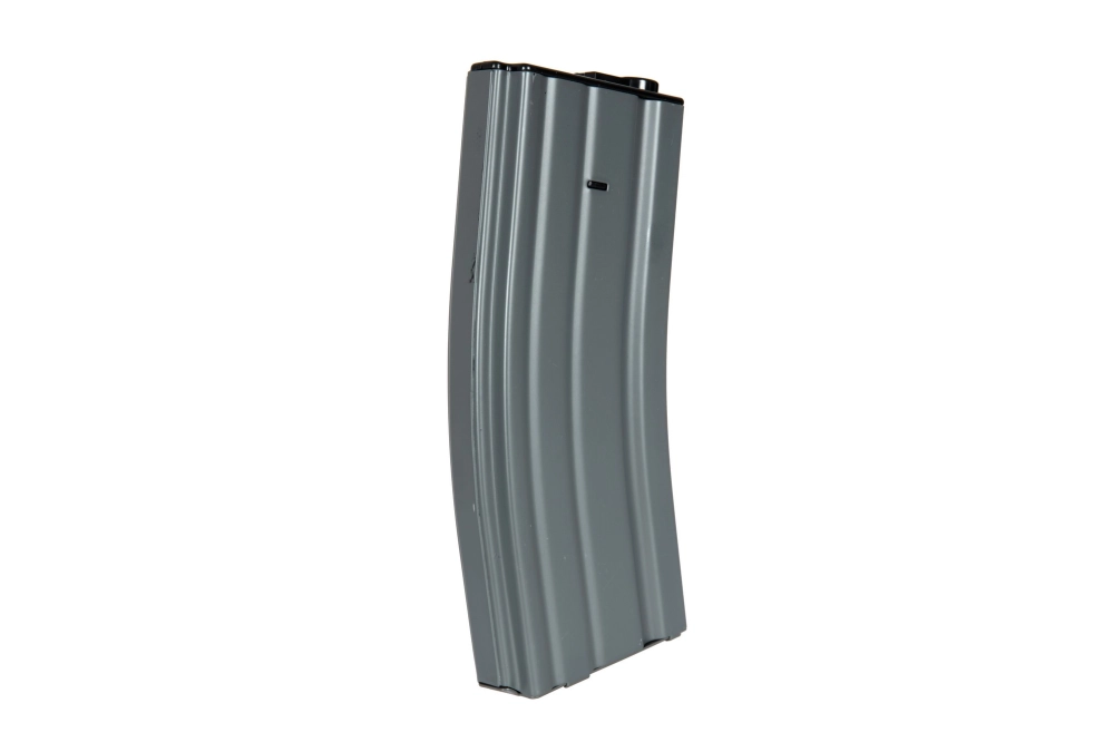 Chargeur hi-cap 350 pastilles pour répliques type M4/M16 - gris