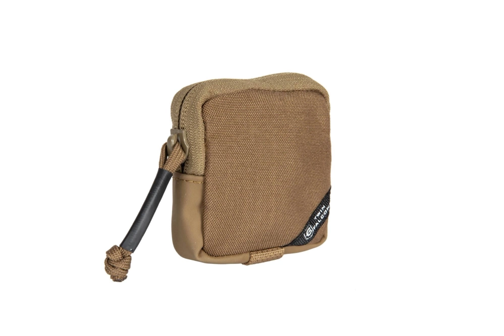 Petite pochette pour écouteurs - Marron Coyote