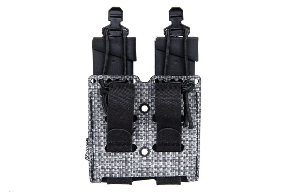 Pružné dvojité pouzdro na pistole Primal Gear Black