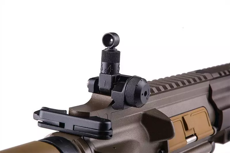 Airsoftová zbraň puškaka TM416 Delta - tan