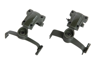 Adaptador de auriculares Comtac Woport para raíles ARC (tipo AMP) Oliva