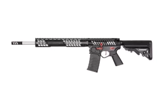 Airsoftová zbraň puškaeMG F-1 BDR PTU SF - černá/červená