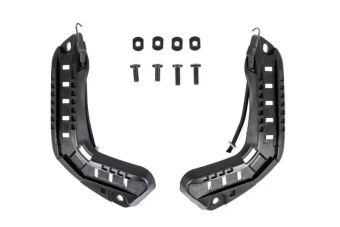 Juego de raíles de montaje para cascos tipo FAST - negro