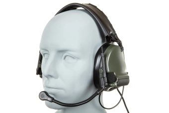 Protecteurs auditifs actifs Wosport HD-14 Olive