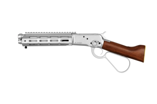 Rifle replica 1873R (Real Wood) - silver (OUTLET)