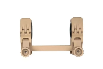 Montura telescopios 25,4-30mm M10 QD-L 1 con ampolla - Tierra oscura