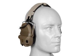 HD-17 Gen 6 Tactical Active Headset - Brown