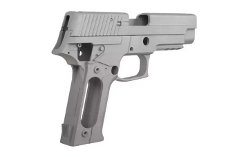 Esqueleto y cerradura para réplicas P226 - plata