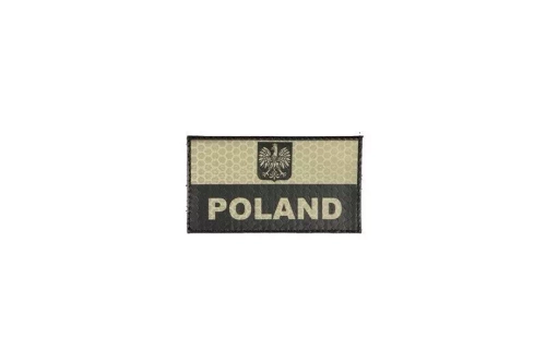 IR patch - Polish Flag - tan