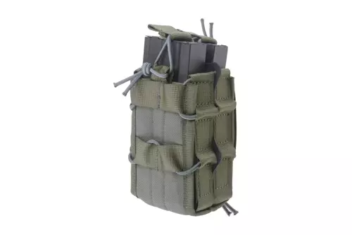 Double Universal Open II Magazine Pouch - Ranger Green