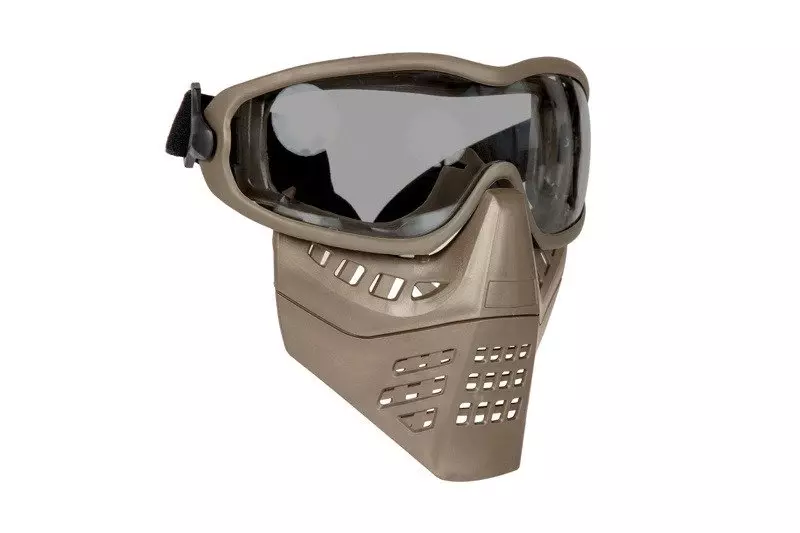 Máscara con gafas ANT - bronceado