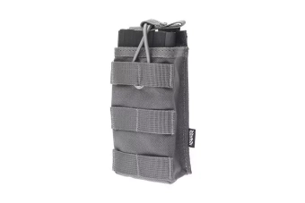 Pochette ouverte en I pour chargeurs AK/M4/G36 - gris primitif