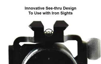 Pokrywa komory SKS z szyną RIS 22mm - czarna