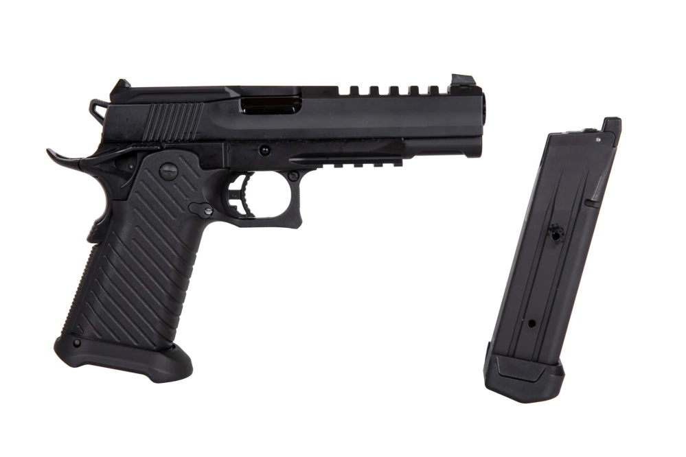 Replika pistoletu ICS Hi-Capa Challenger CO2 Czarna