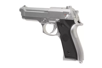 CM126 Réplica de pistola plateada (sin batería)