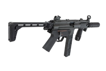 airsoft BOLT Airsoft SWAT K (B.R.S.S) subfusil con supresor de sonido ficticio