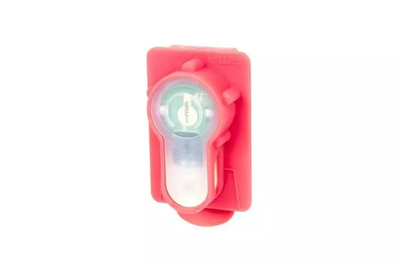 Lightbuck Card Button electronic marker - pink (green light)