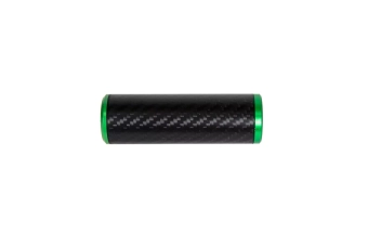 Silencieux carbone 30x100mm - Vert