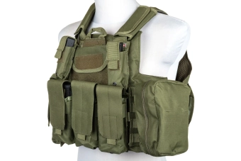 Taktická vesta Cybergun Swiss Arms CIRAS Olive