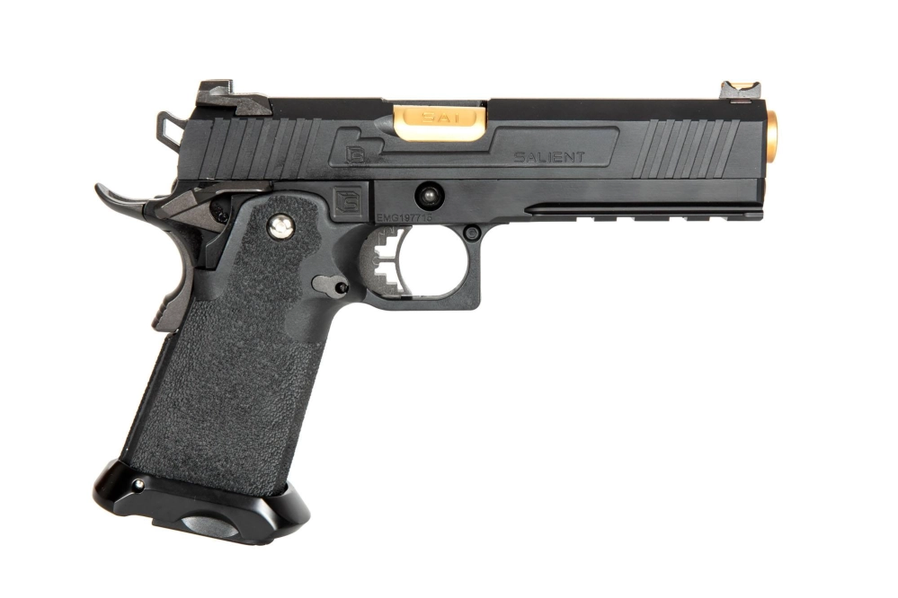 Pistola de airsoft SAI™ RED Hi-Capa (Aluminio / Green Gas)