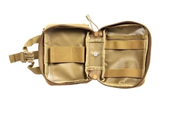 MOLLE rip-off med pouch - tan