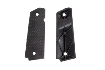 Polymer TYPE A Grip Panels for Colt 1911 Pistols - Black