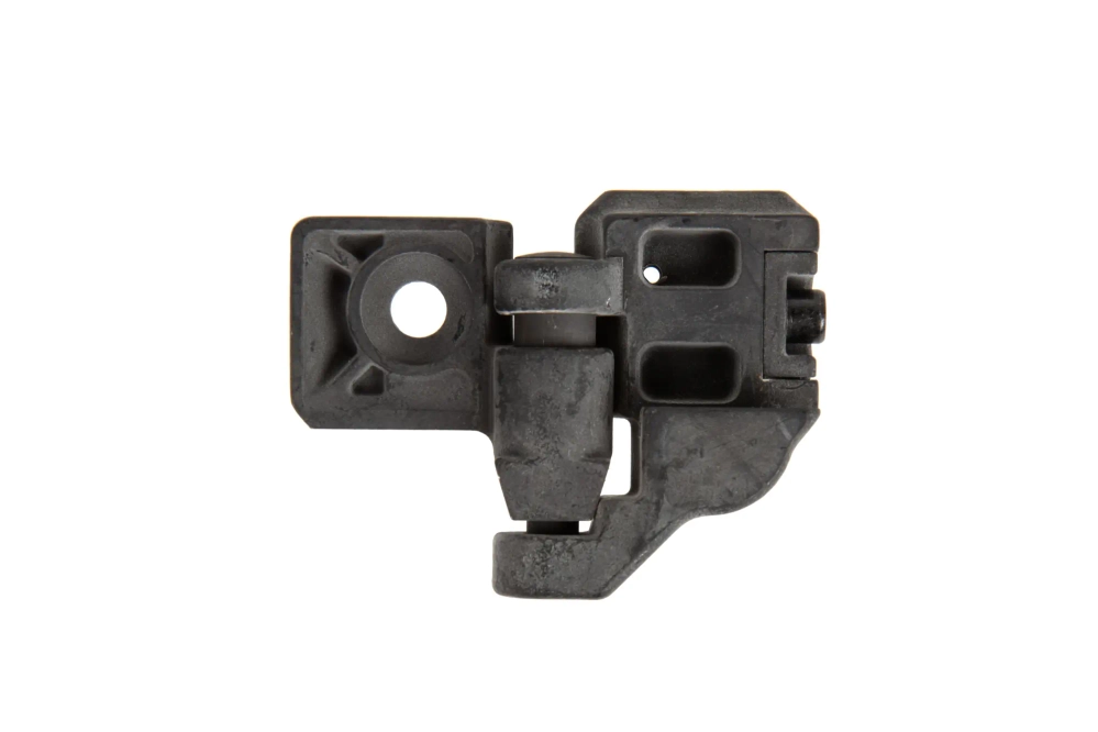 Minimalistische flacon met skelet en vatting 1913 - Zwart