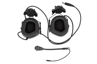 Active hearing protectors Wosport HD-11 Gen. 5 MC Black