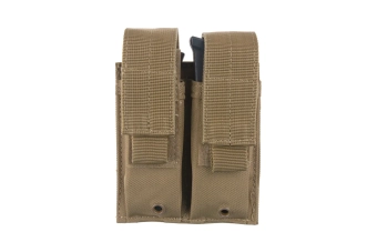 Doble pouch para cargador de munición de pistola - tan