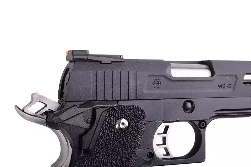 Pistola de airsoft Hi-capa 5.1 Fuerza T.REX" - negro"