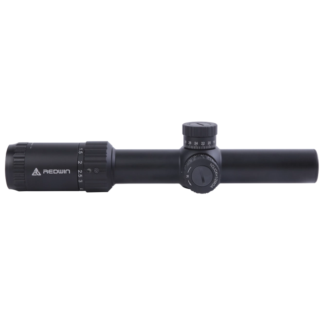 REDWIN Torero 1-6x24 MIL SFP Lopende Telescoop Zwart