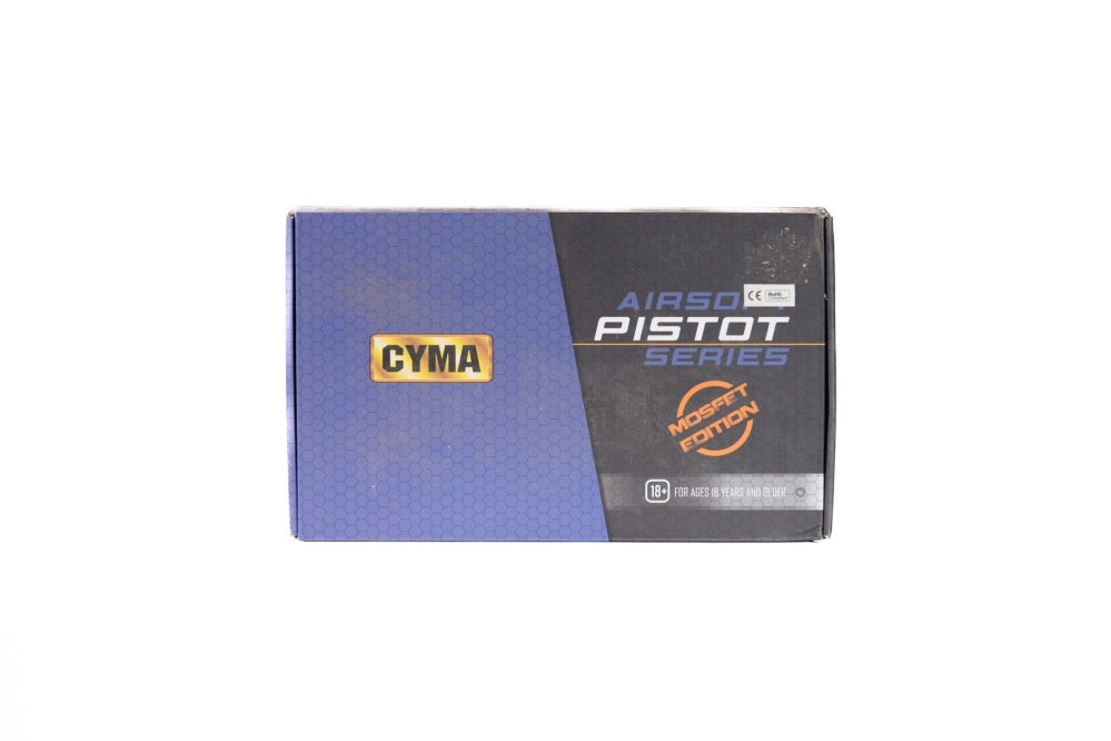 Replika elektrické pistoli CM125S MOSFET Edition - černá (OUTLET)