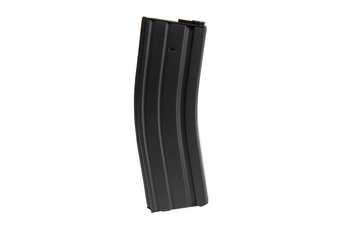 Largo cargador hi-cap 500 bolas para réplicas M4/M16 - negro